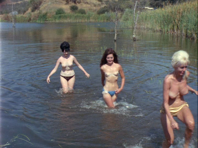 Completely gratuitous screen cap of semi-naked women, from The Acid Eaters