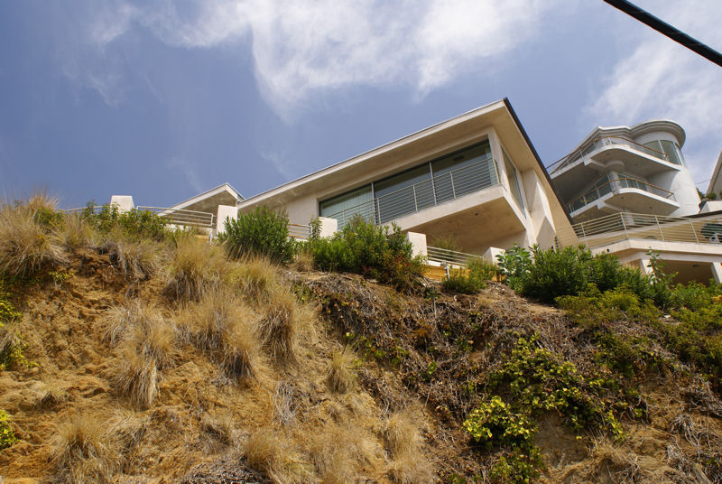 A view of Lenny Bruce's Hollywood Hills home
